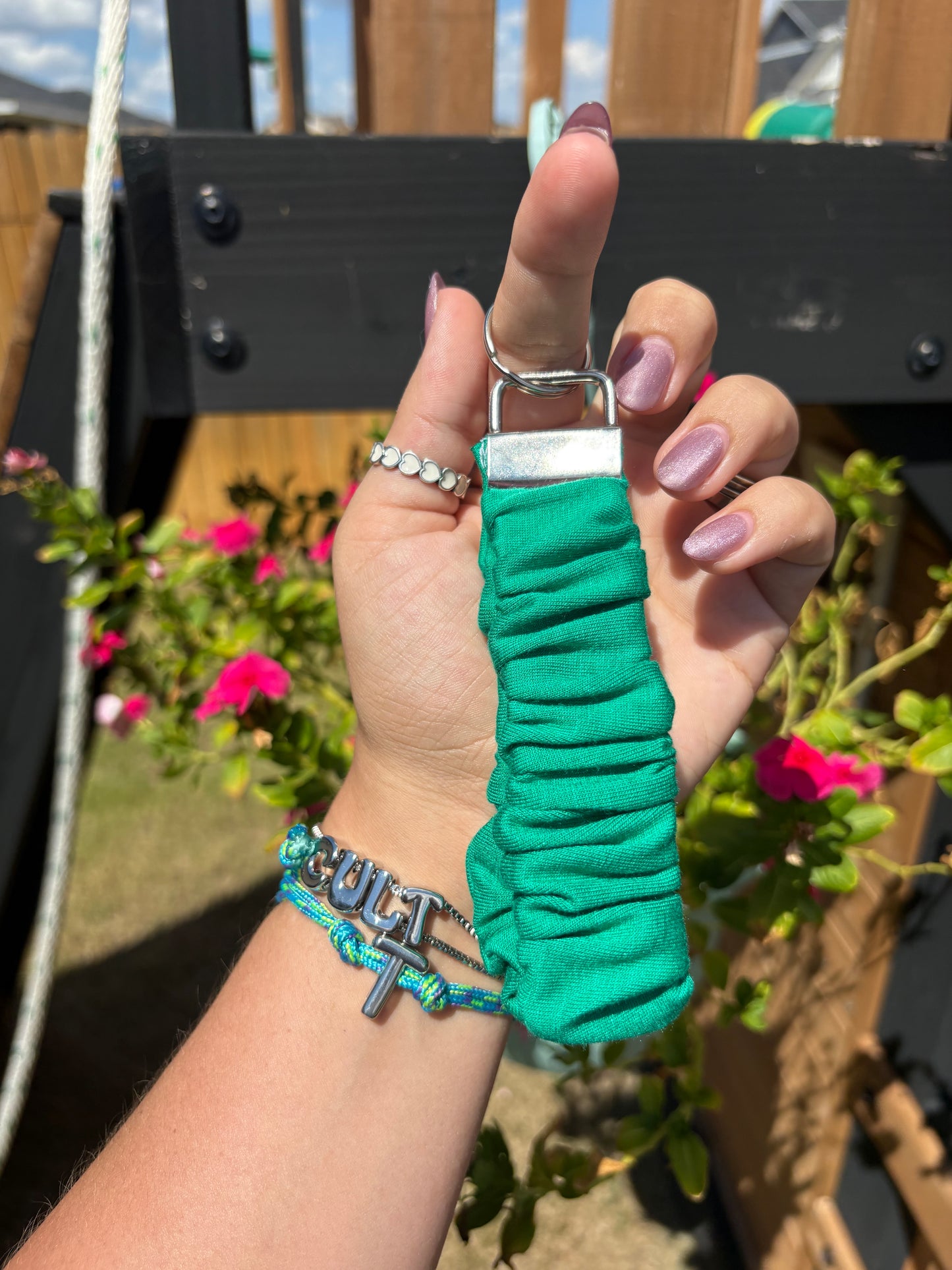 Kelly Green Keychain