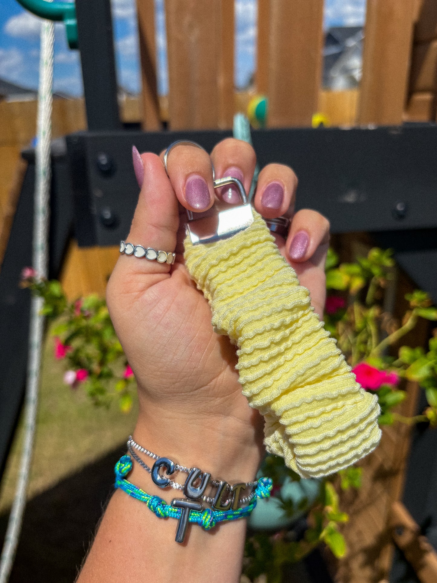 Banana Urban Rib Keychain