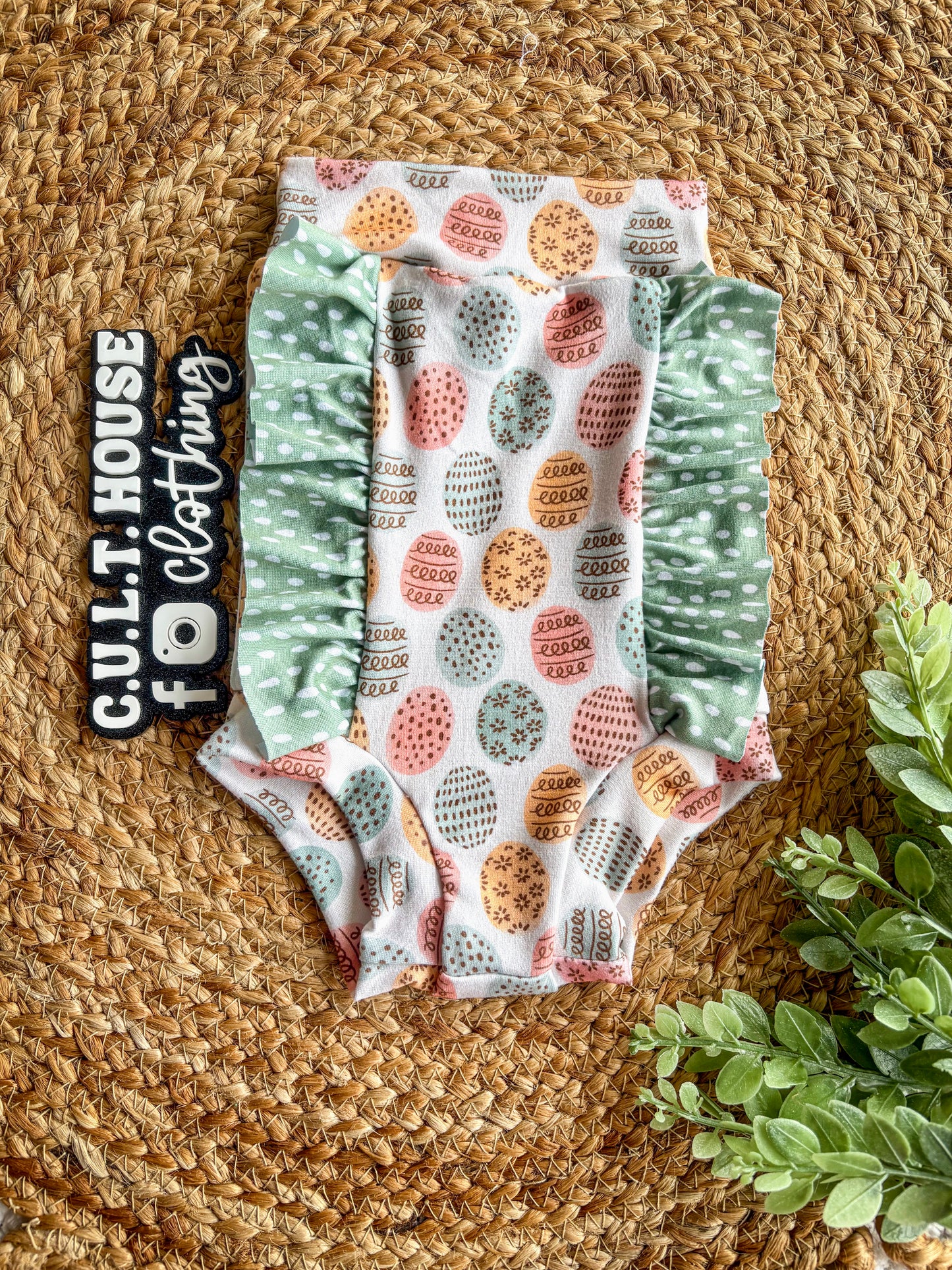 Easter Vibes High Waisted Bummies (0/3 M)