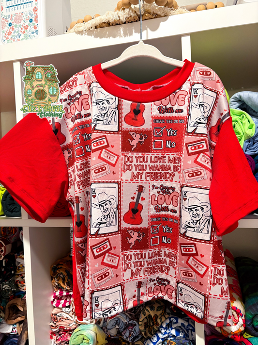 Yes or No Red Taylor Tee (5T)
