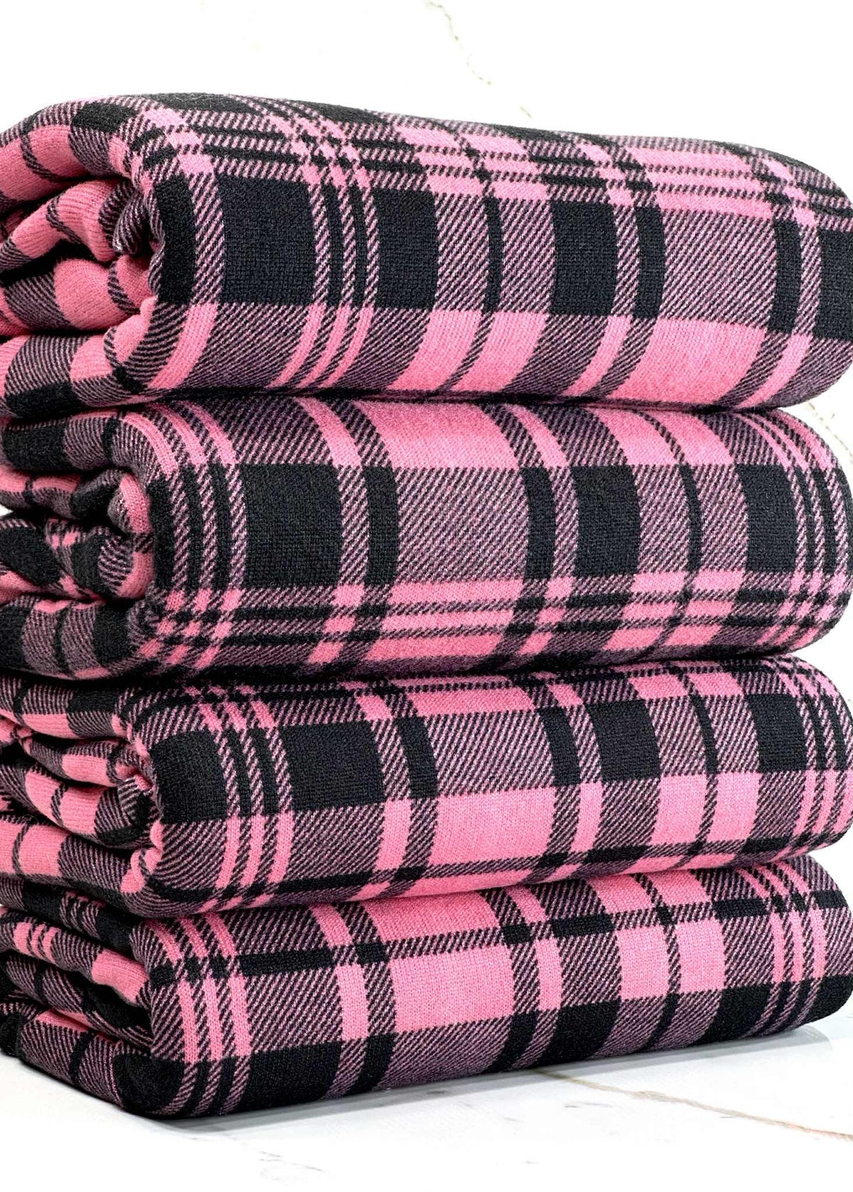 Pink and Black Plaid
