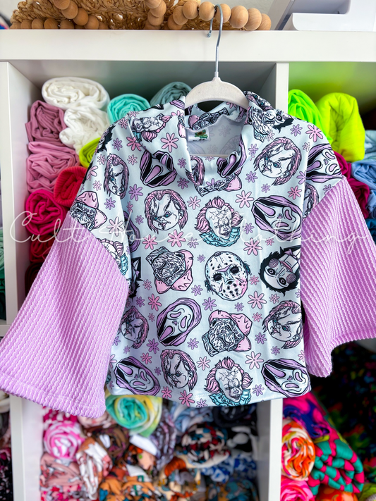 Pastel Killers Mock Neck Sweater (2T)