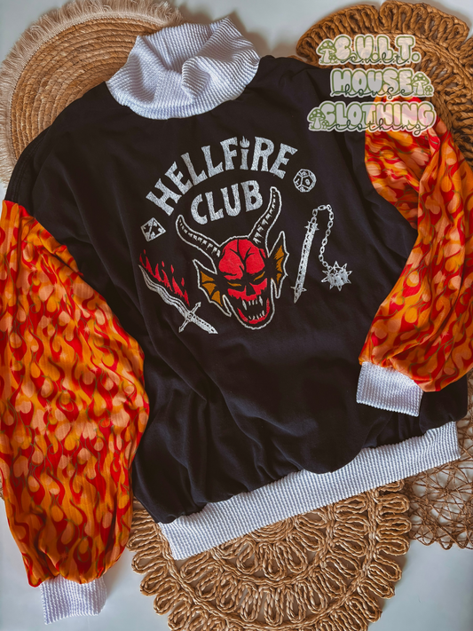 Hellfire Mock Neck Sweater (Adult XL)