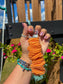 Orange Urban Rib Keychain
