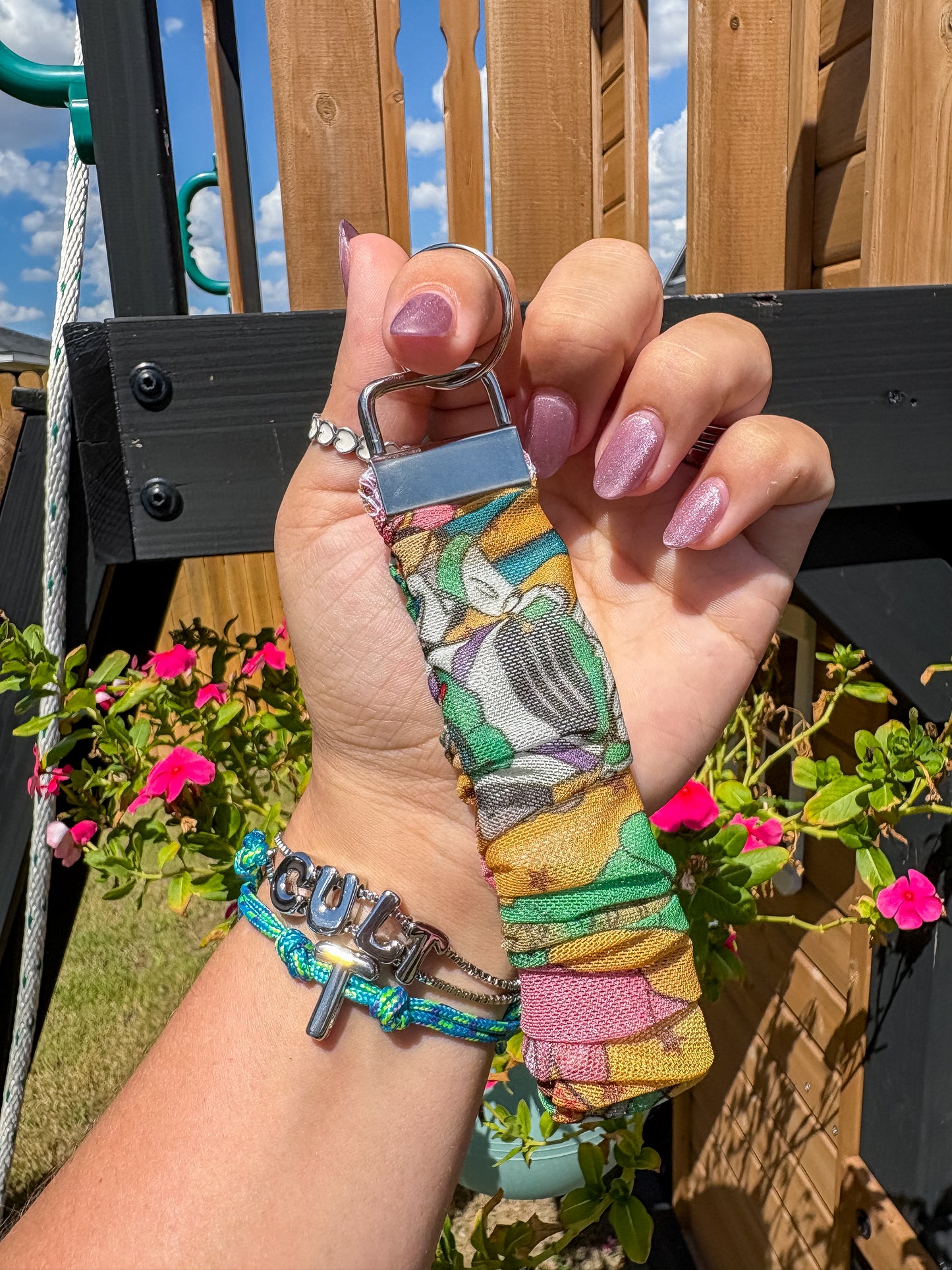 Mesh Toy Friends Keychain
