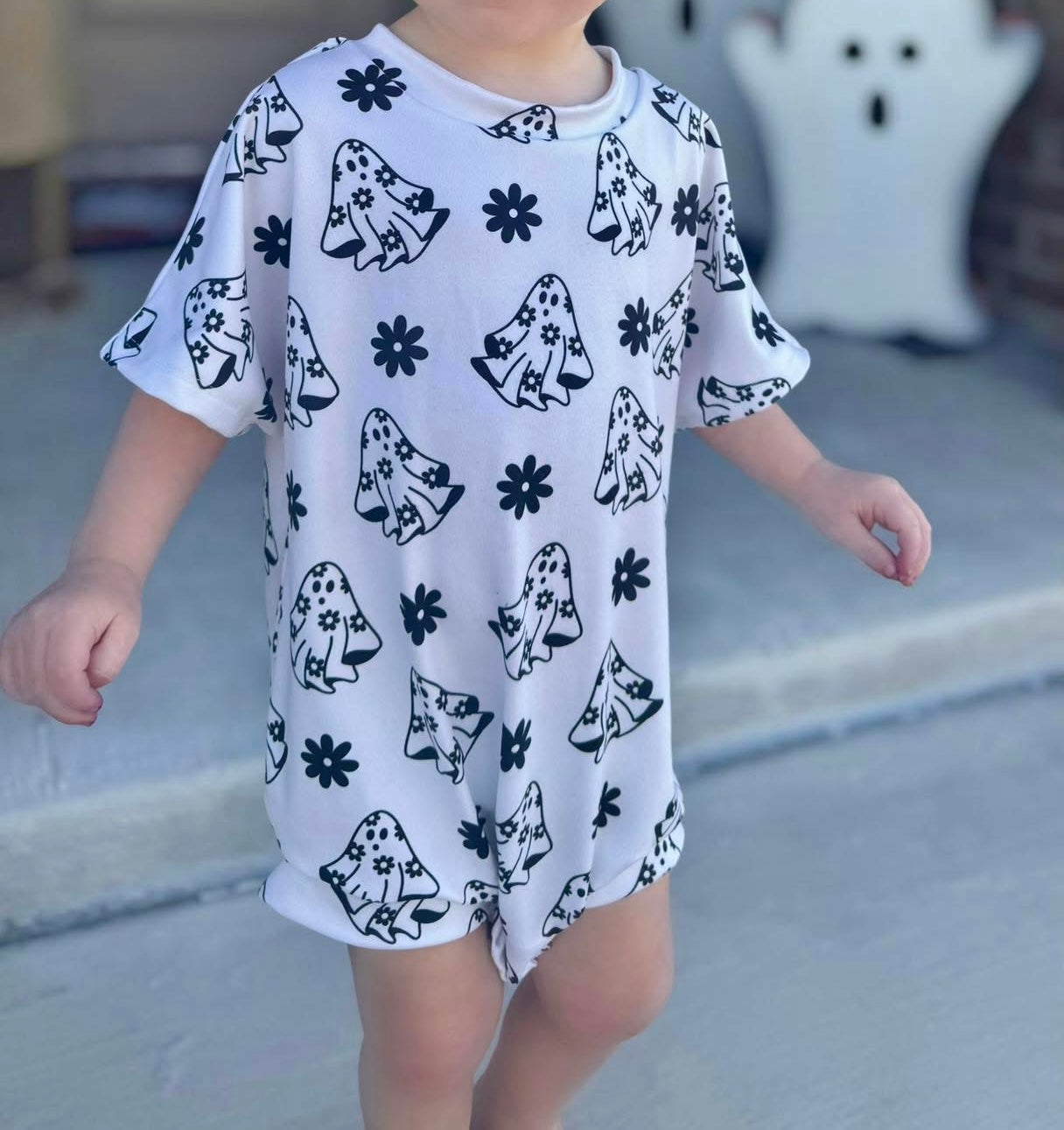 Tee Romper (NB-9/10Y)