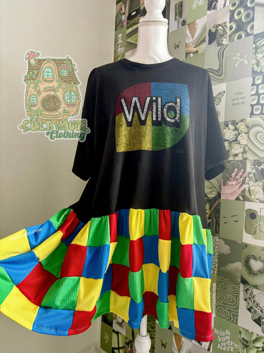 Wild Mama OOAK Tunic/Midi Dress (Adult 2XL)