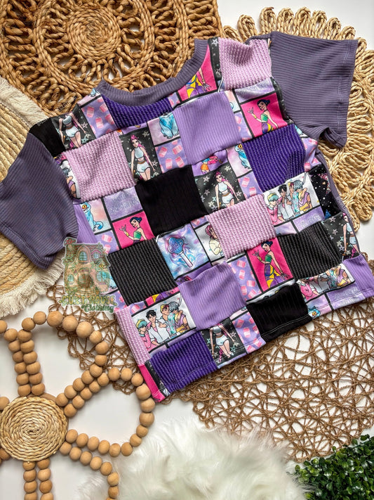 K-Pop Kutie Patchwork Taylor Tee (5T)