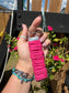 Magenta Keychain