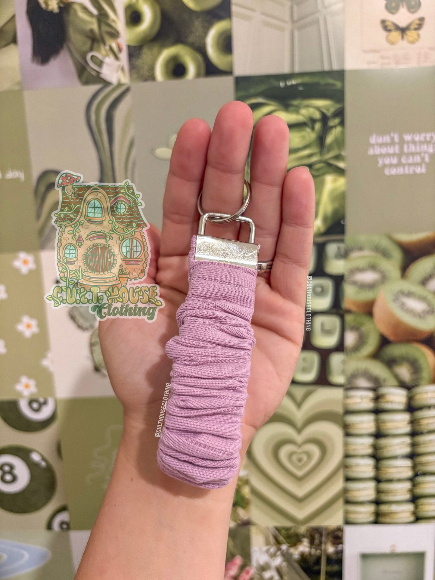 Lilac Keychain