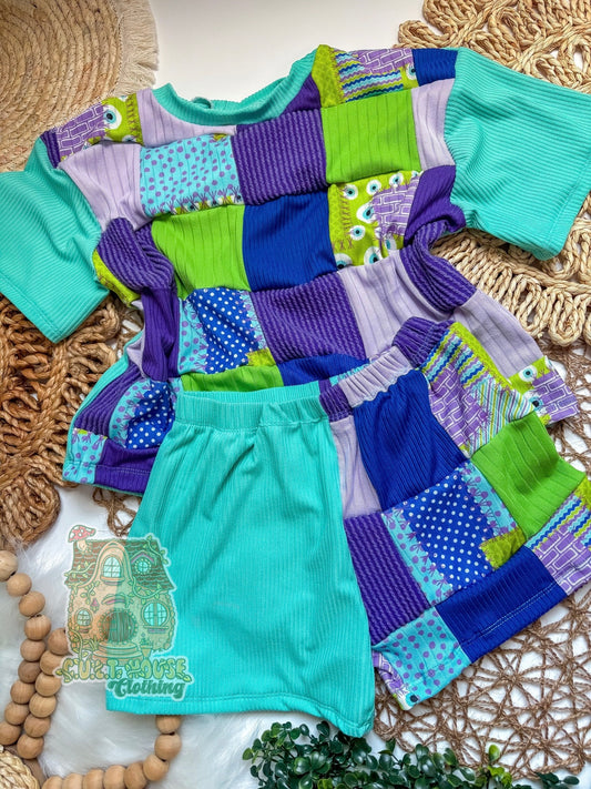 Mike Wazowski Patchwork Set (5T)