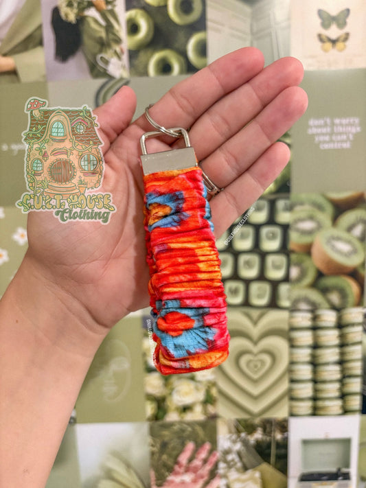 Granny Squares Keychain