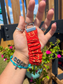 Boujee Red Keychain