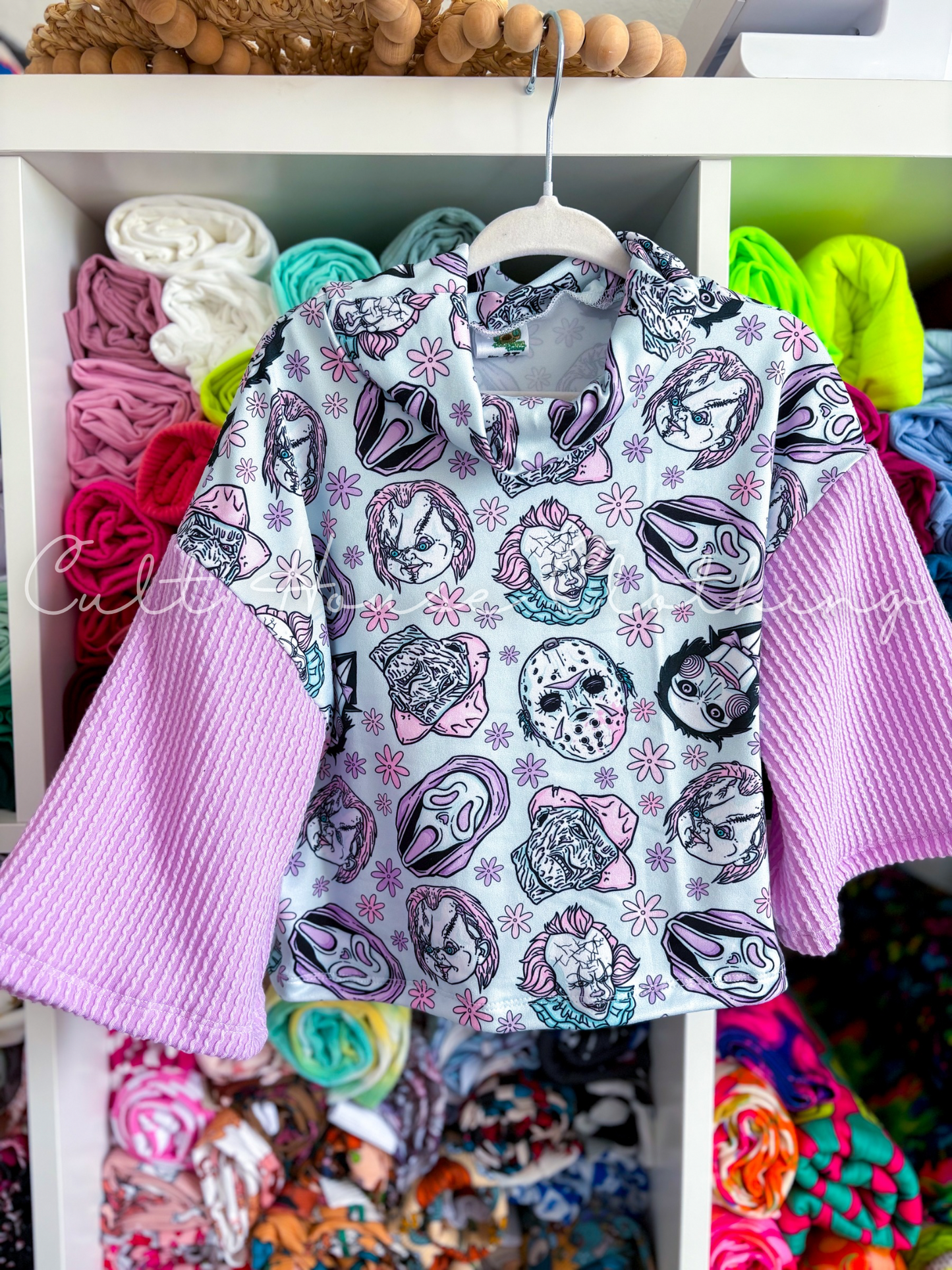 Pastel Killers Mock Neck Sweater (2T)