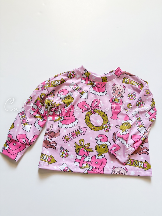 Stink Stank Stunk Long Sleeve Top (18/24M)