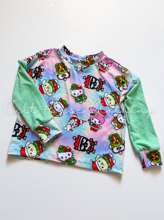 HK Xmas Long Sleeve Top (3T)